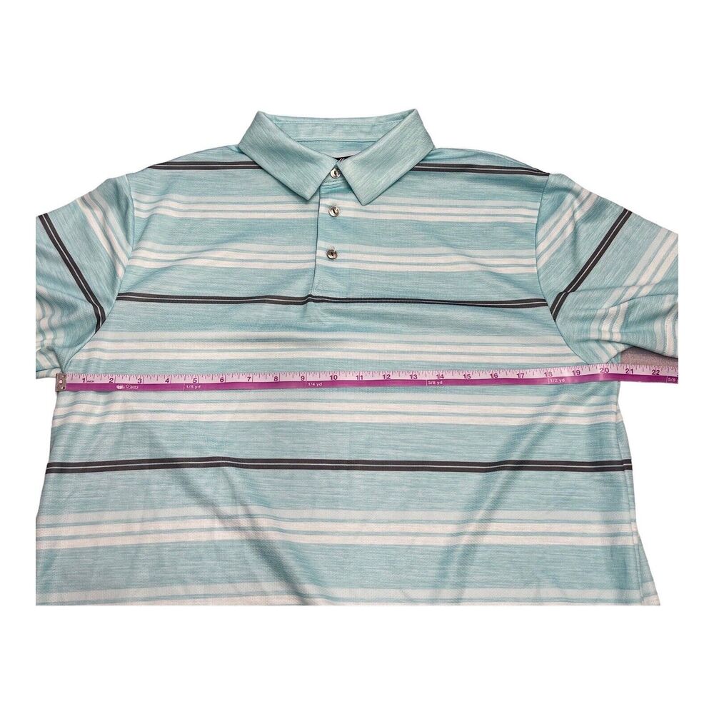 Ben Hogan Polo Shirt Teal Performance Golf Rugby Men’s Size Medium - Picture 3 of 9